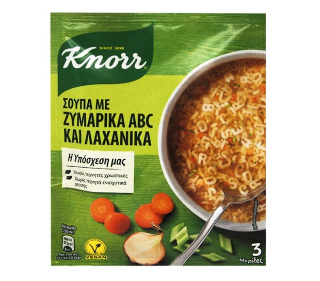 soup KNORR pasta ABC and vegetables 82g