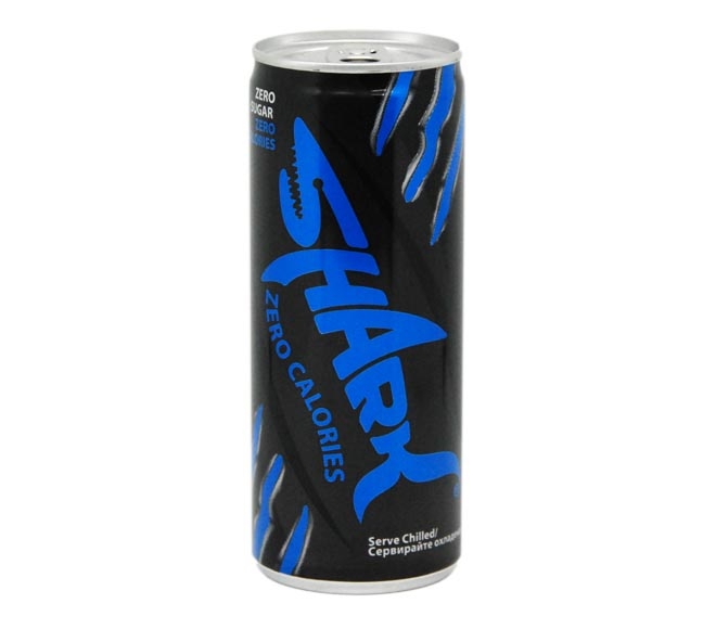 SHARK energy drink 250ml – zero calories