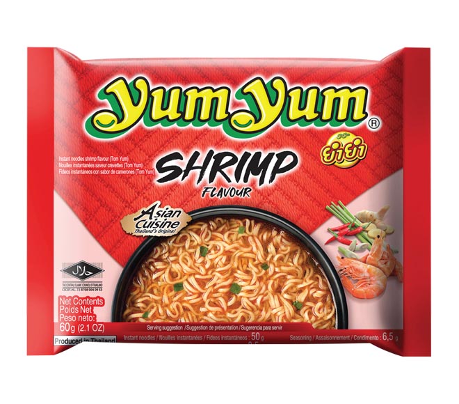 noodles YUM YUM shrimp flavour 60g