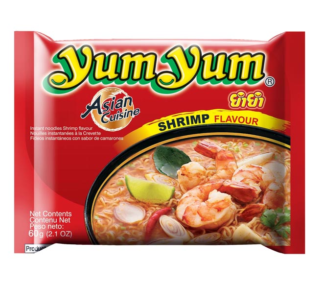 noodles YUM YUM shrimp flavour 60g