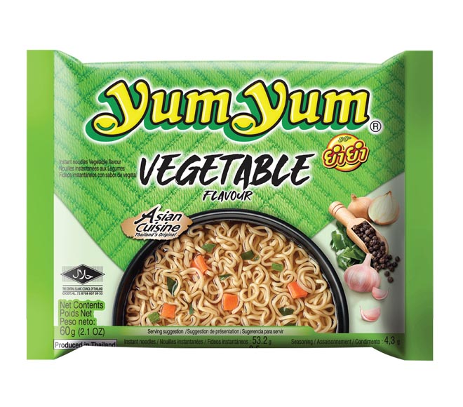 noodles YUM YUM vegetable flavour 60g