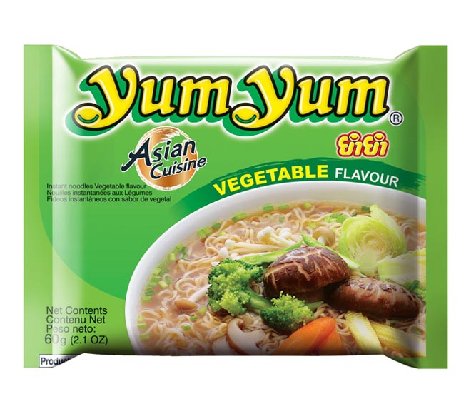 noodles YUM YUM vegetable flavour 60g
