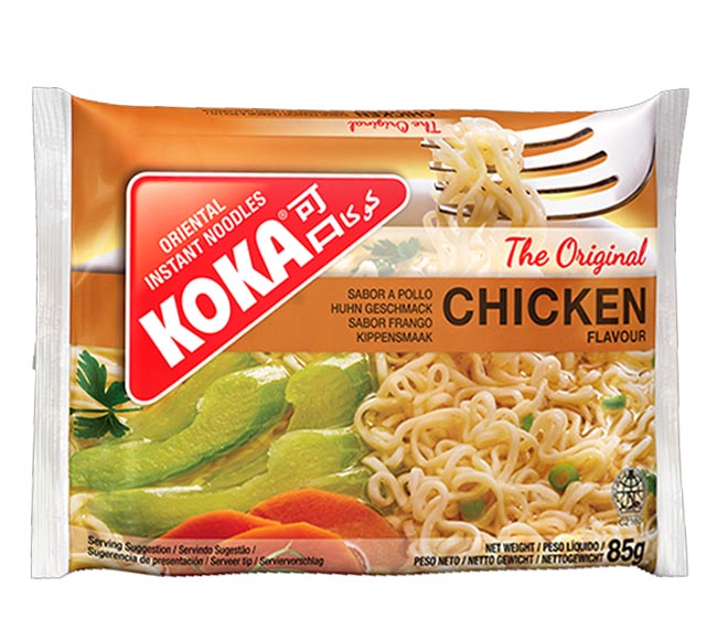 noodles KOKA oriental instant chicken flavour 85g