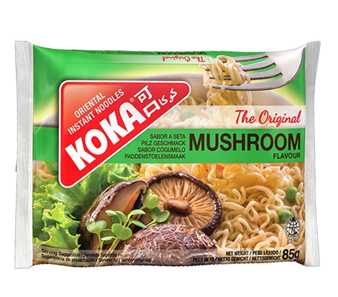 noodles KOKA oriental instant mushroom flavour 85g