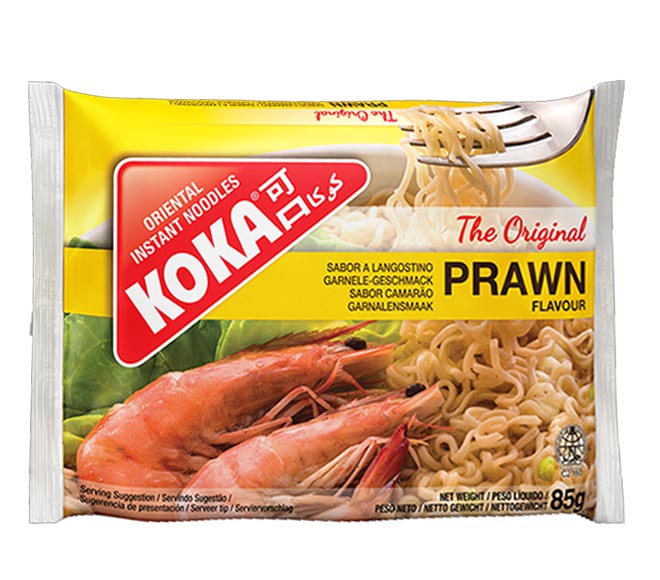 noodles KOKA oriental instant prawn flavour 85g