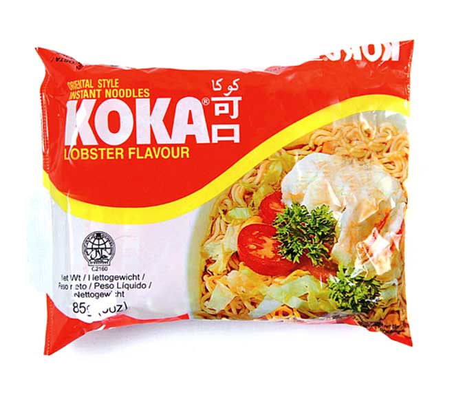 noodles KOKA oriental instant lobster flavour 85g