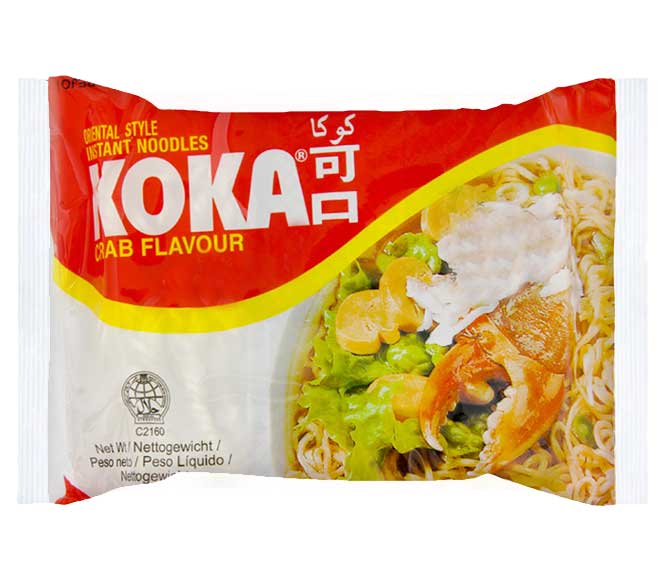 noodles KOKA oriental instant crab flavour 85g