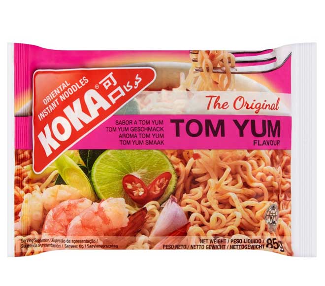 noodles KOKA oriental instant tom yum flavour 85g