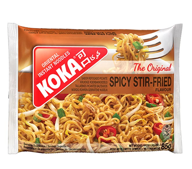 noodles KOKA oriental instant spicy stir – fried flavour 85g