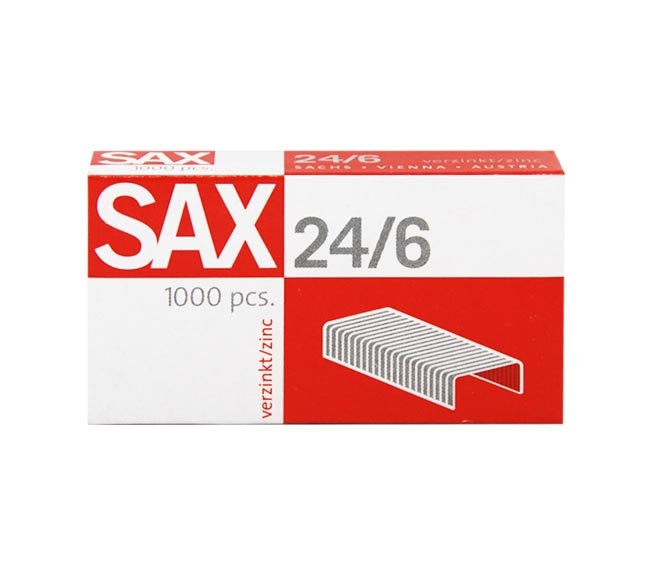SAX staples 24/6 x 1000pcs