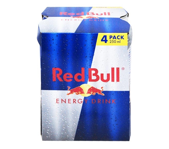 RED BULL energy drink 4x250ml