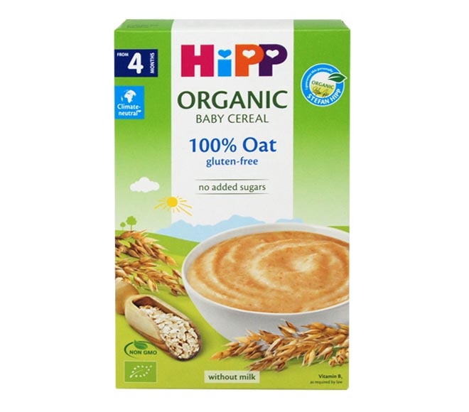 HIPP organic baby cereal 200g – Oat (gluten free)