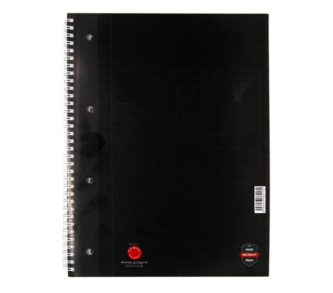 notebook CAMEL study pad A4 80 sheets – black