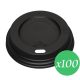 coffee cup LID for 8oz paper cups x 100pcs