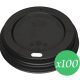 coffee cup LID for 12oz paper cups x 100pcs