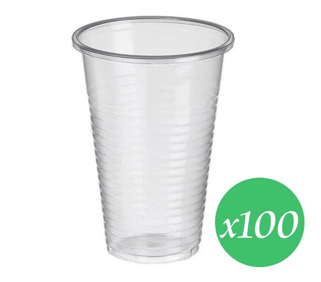 water cups SOMOPLAST clear 220cc x 100pcs