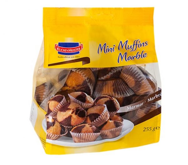 KUCHENMEISTER mini muffins 255g - marble