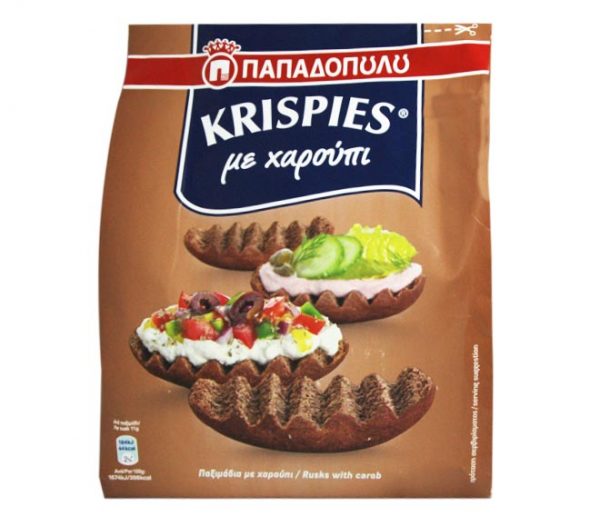PAPADOPOULOS Krispies 200g - with carob