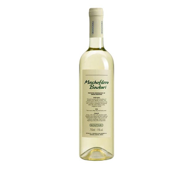 BOUTARI MOSCHOFILERO white dry wine 187ml