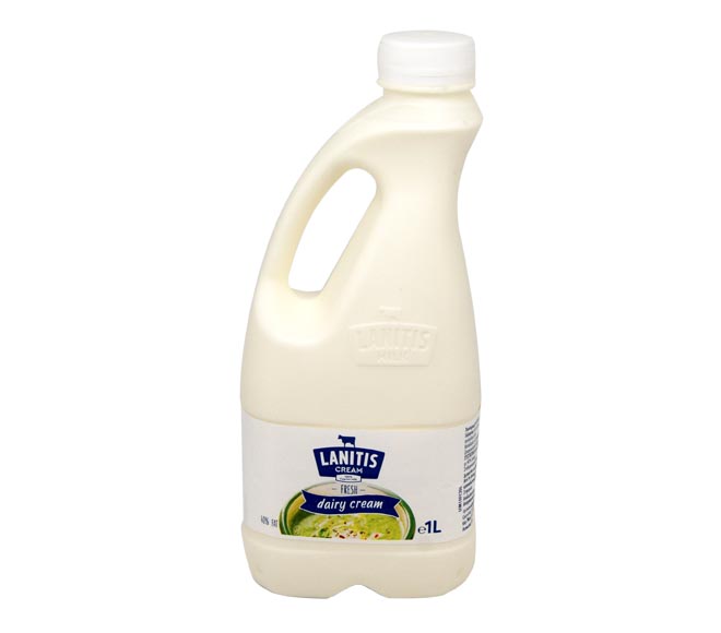 LANITIS dairy cream 1L – 40% fat
