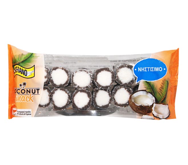 SERANO mini coconut rolls with cocoa 250g