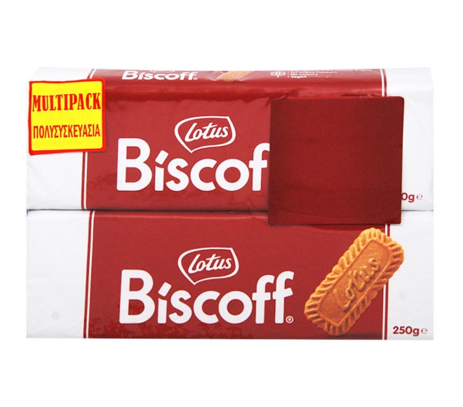 LOTUS Biscoff snack packs 2x250g Multipack