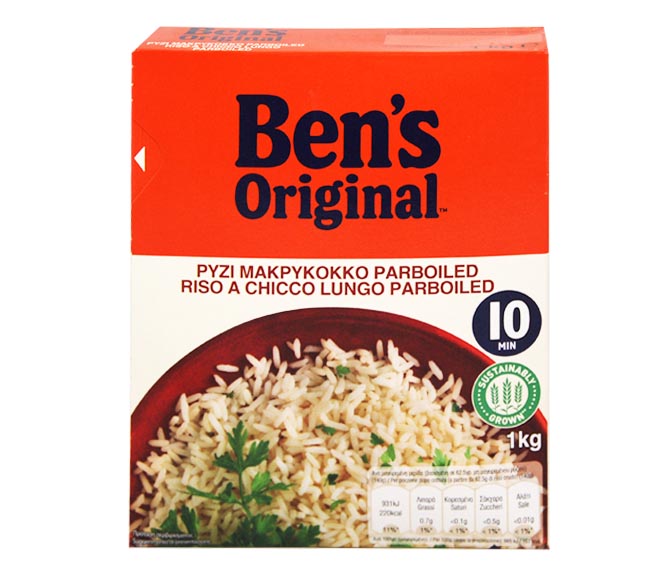 BENS Original long parboiled rice 10 min 1kg