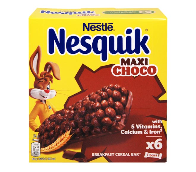 NESTLE NESQUIK bars maxi choco 6x25g