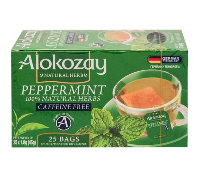 tea ALOKOZAY (25pcs) 45g – Peppermint (100% natural herbs caffeine free)