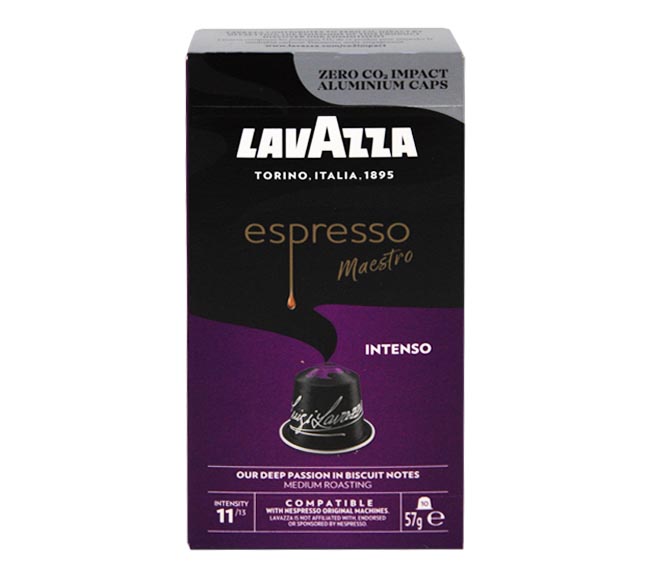 LAVAZZA Espresso Maestro Intenso 57g – (10 caps – intensity 11)