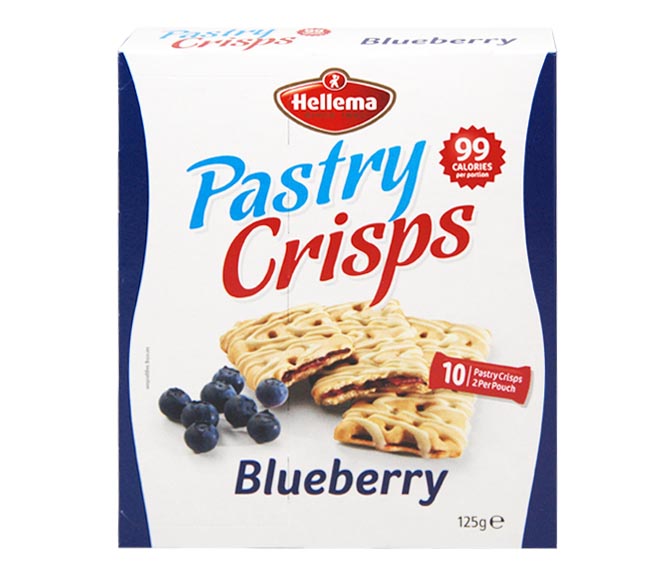 HELLEMA Pastry crisps 125g – Blueberry
