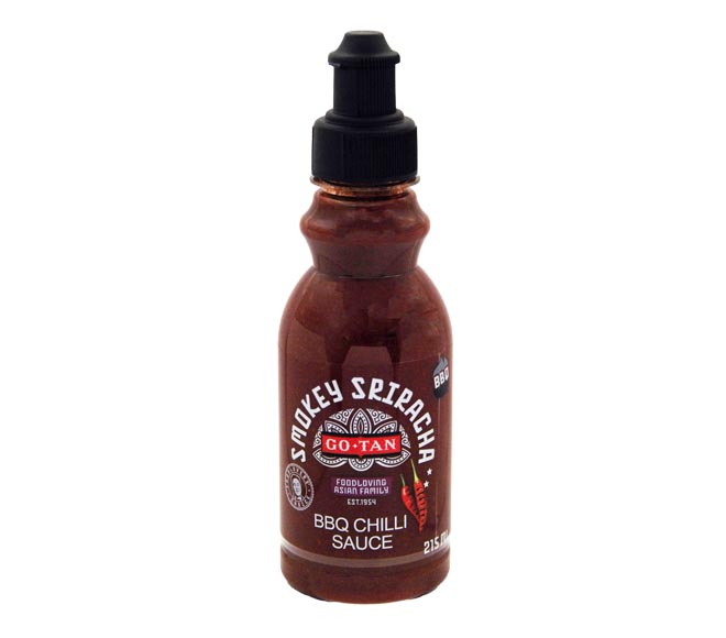 GO – TAN Smokey Sriracha BBQ Chili Sauce 215ml