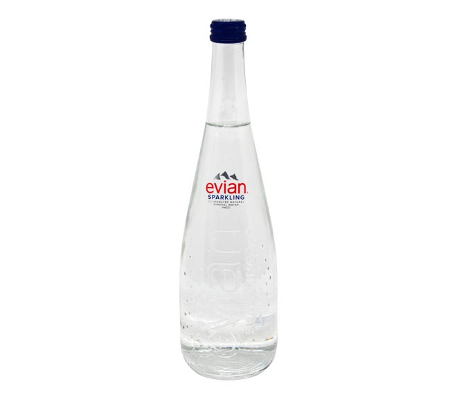 EVIAN sparkling water 0.75L