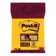 Notes POST-IT 3M yellow x75 - super sticky (76mm x 76mm)