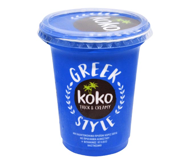 KOKO dairy free yoghurt 400g – Greek style