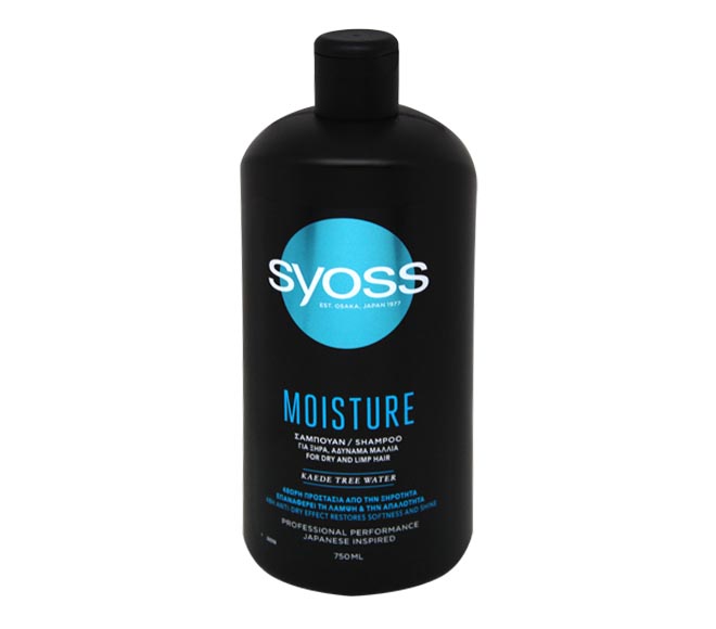 SYOSS professional shampoo 750ml – Moisture