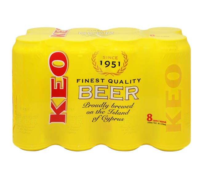 KEO beer 8x500ml