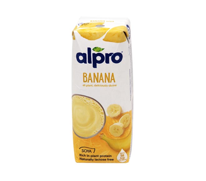 ALPRO soya banana flavour drink 250ml