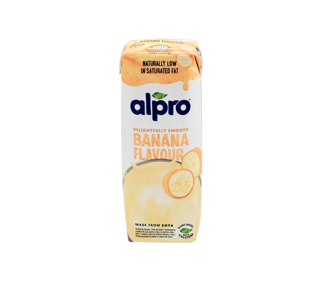 ALPRO soya banana flavour drink 250ml
