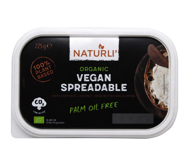 NATURLI Organic vegan spreadable 225g