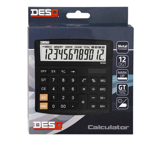 DESQ desktop calculator 12 digits