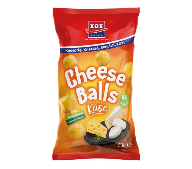 XOX corn snack 150g – cheese