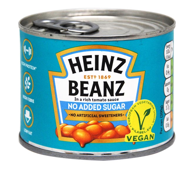 HEINZ beans 200g – No added sugar