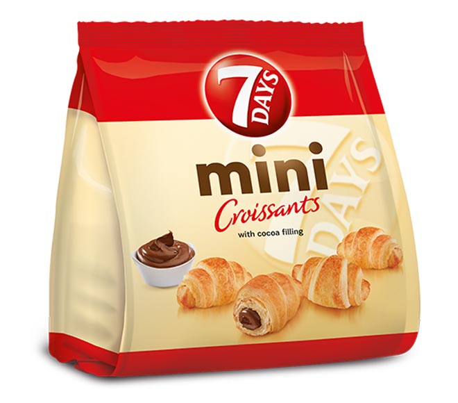 7DAYS Croissant mini with cocoa filling 185g