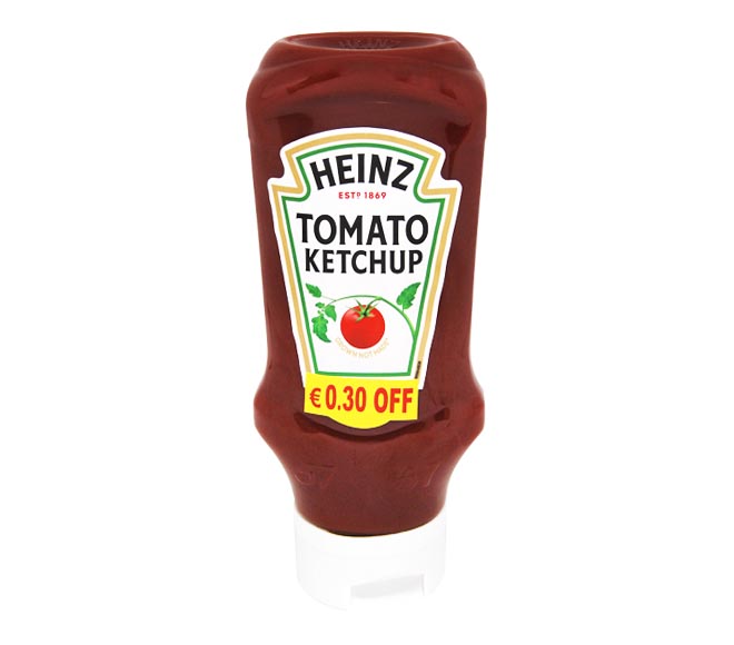 ketchup HEINZ 570g (€0.30 OFF)