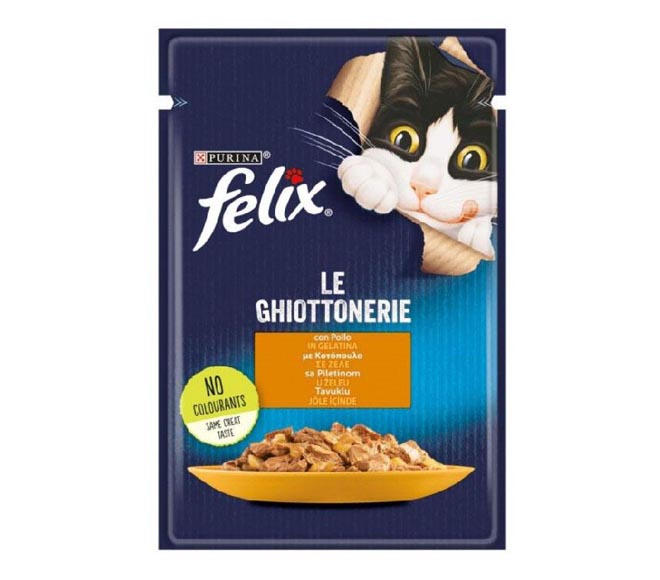 cat FELIX with chicken in jelly 85g