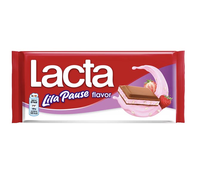 LACTA chocolate 100g – Lila pause