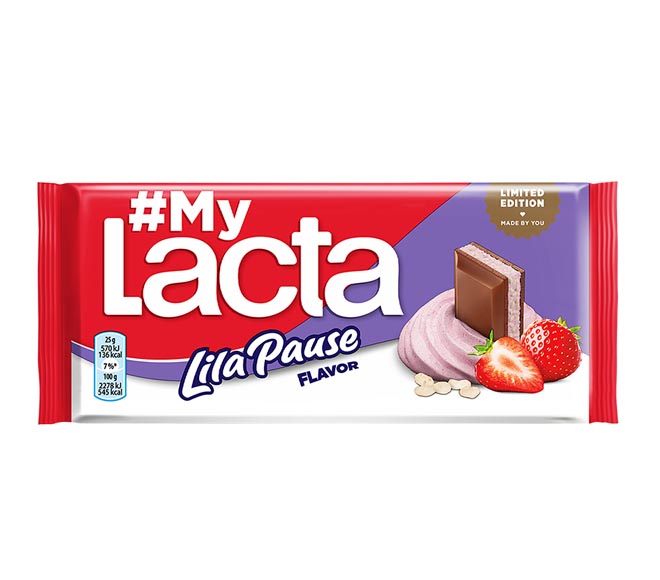 LACTA chocolate 100g – Lila pause