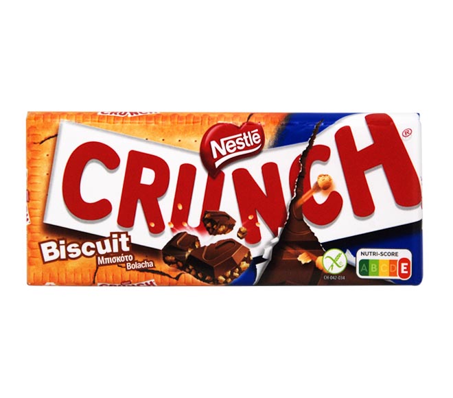 NESTLE Crunch biscuit chocolate 100g