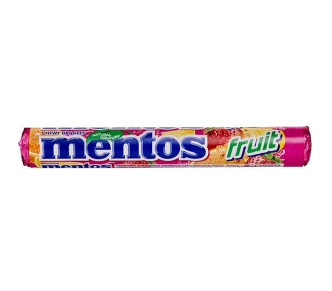 MENTOS chewy dragees 38g – Fruit